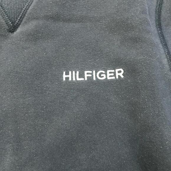 Vintage Tommy Hilfiger Navy Blue Embroidered Sweatshirt - Picture 2 of 4